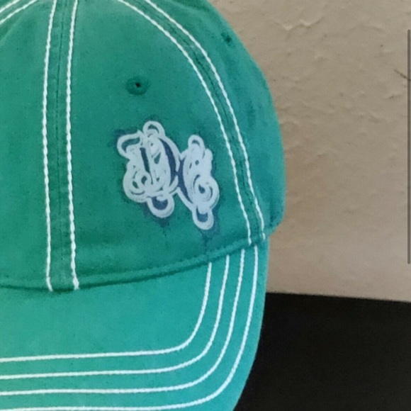 Daniel Cremieux OSFA strapback hat cap green - Picture 2 of 7